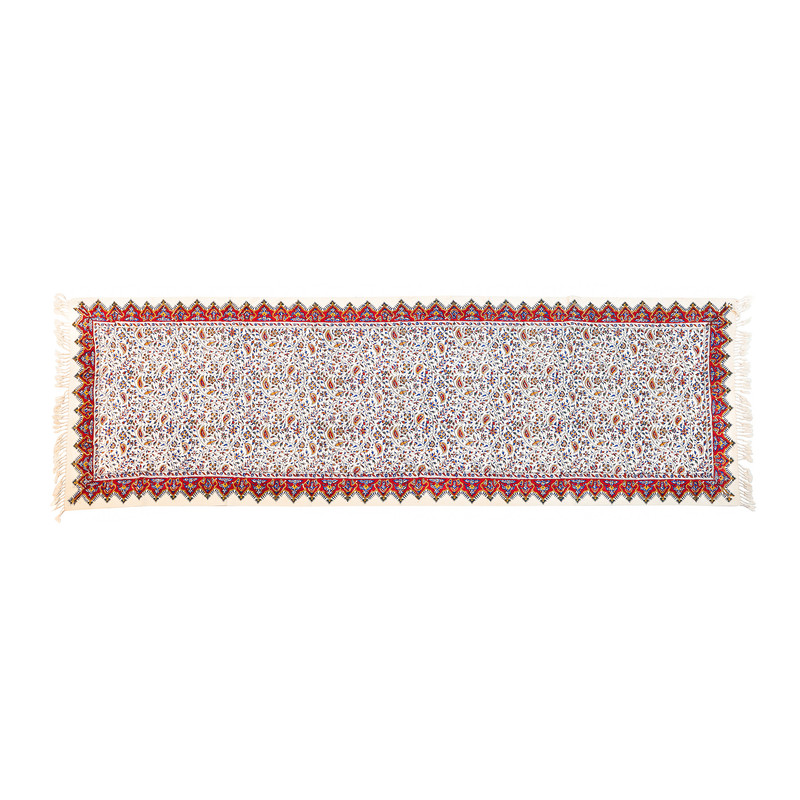 رانر قلمکار زابلیان مدل رومیزی 60×200 طرح مهر