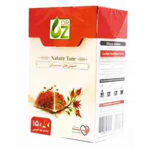 دمنوش چای ترش دکتر آز مدل Hibiscus Infusion بسته 15 عددی
