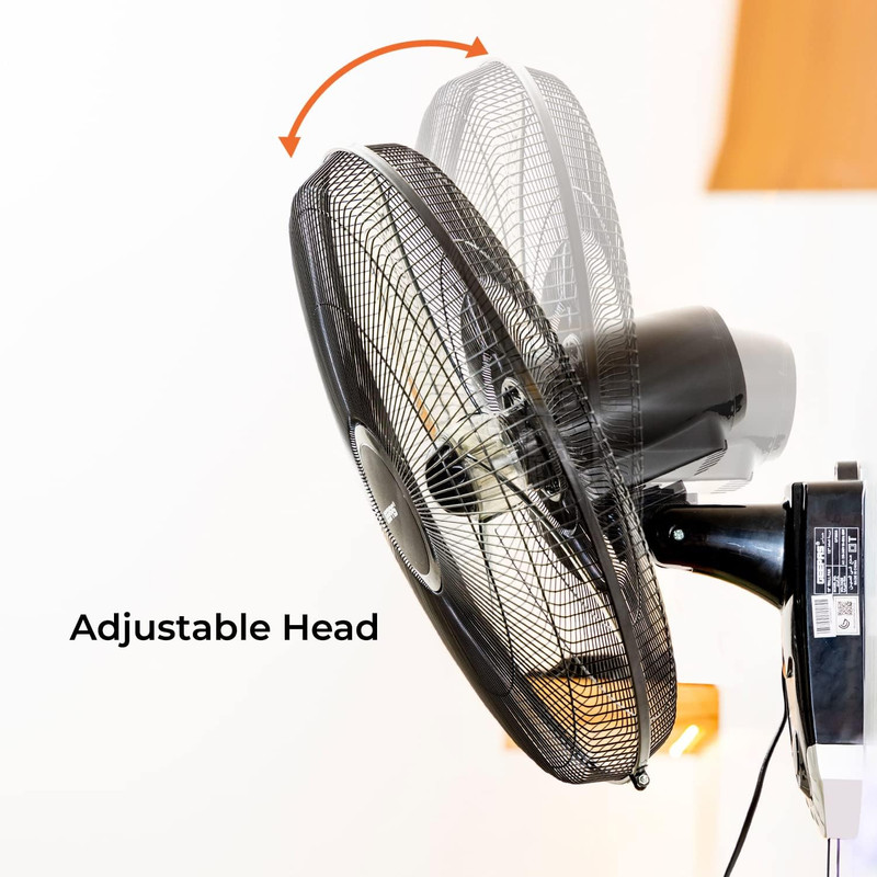 پنکه دیواری جی پاس مدل GF9604