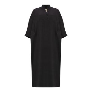 مانتو زنانه السانا مدل مرسیا کد 225701 رنگ مشکی