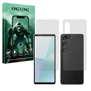 King Kong Tough model transparent screen protector suitable for Sony Xperia 1 VI mobile phone along with the back protector