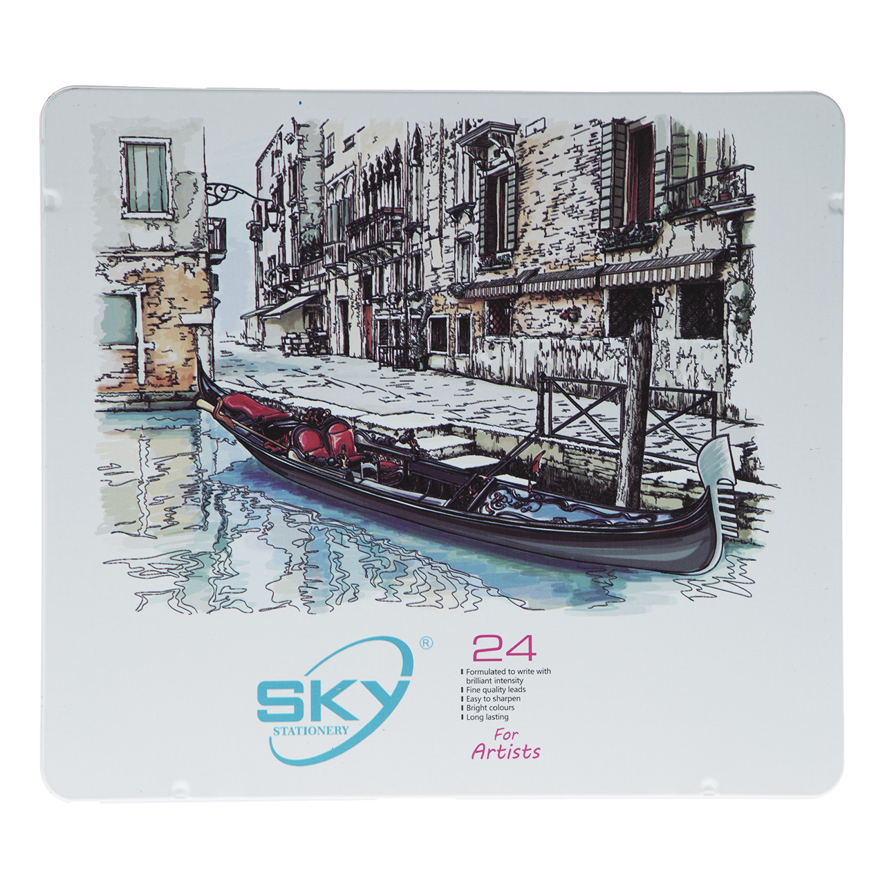 مداد رنگی 24 رنگ اسکای کد 101-1-4