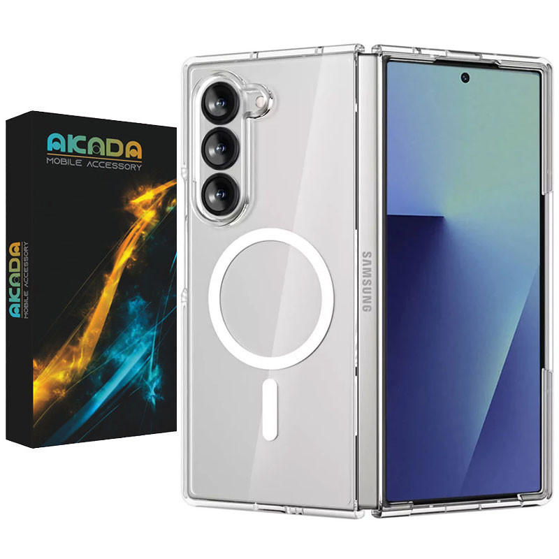 کاور آکادا مدل Magclear مناسب برای گوشی موبایل سامسونگ Galaxy Z Fold 7