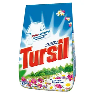 پودر ماشین لباسشویی تورسیل مدل pro white بسته 3 کیلوگرمی