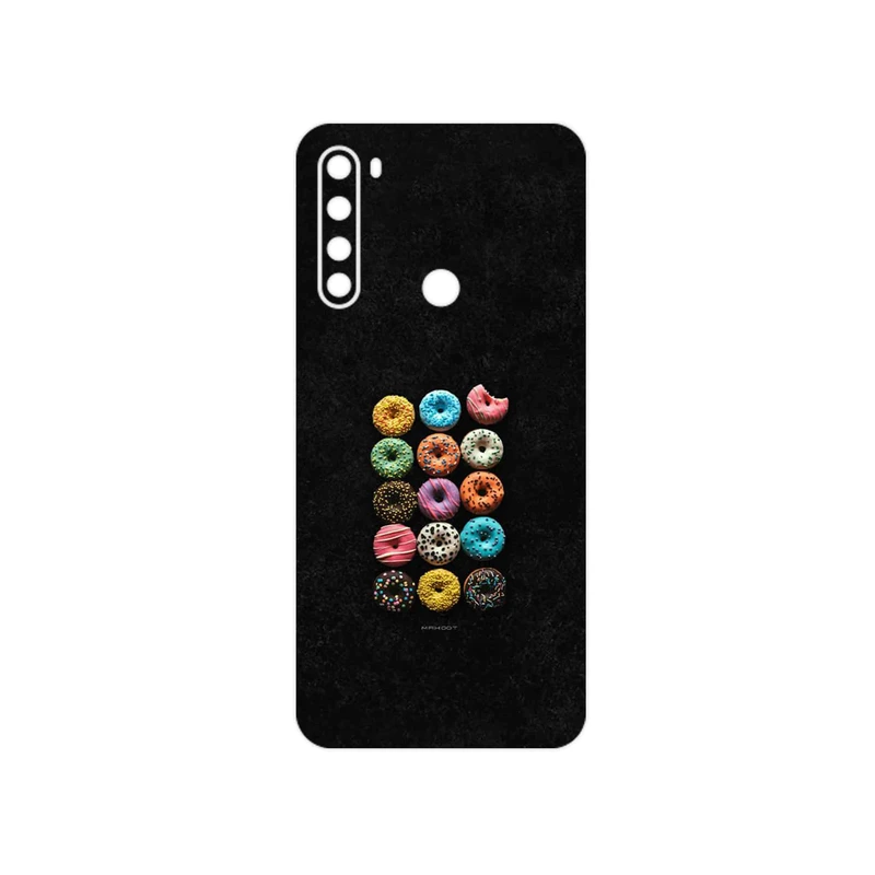 برچسب پوششی ماهوت مدل Doughnut مناسب برای گوشی موبایل شیائومی Redmi Note 8 2021