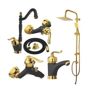 ست شیرآلات ایران گروه مزدک مدل قاجاری مجموعه 6 عددی