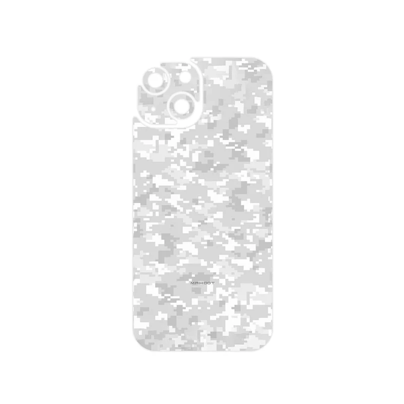 برچسب پوششی ماهوت مدل Army_Snow_Pixel مناسب برای گوشی موبایل اپل iPhone 15