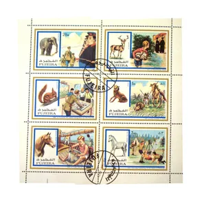 تمبر یادگاری مدل تاریخی  کد DS2197 مجموعه 6 عددی