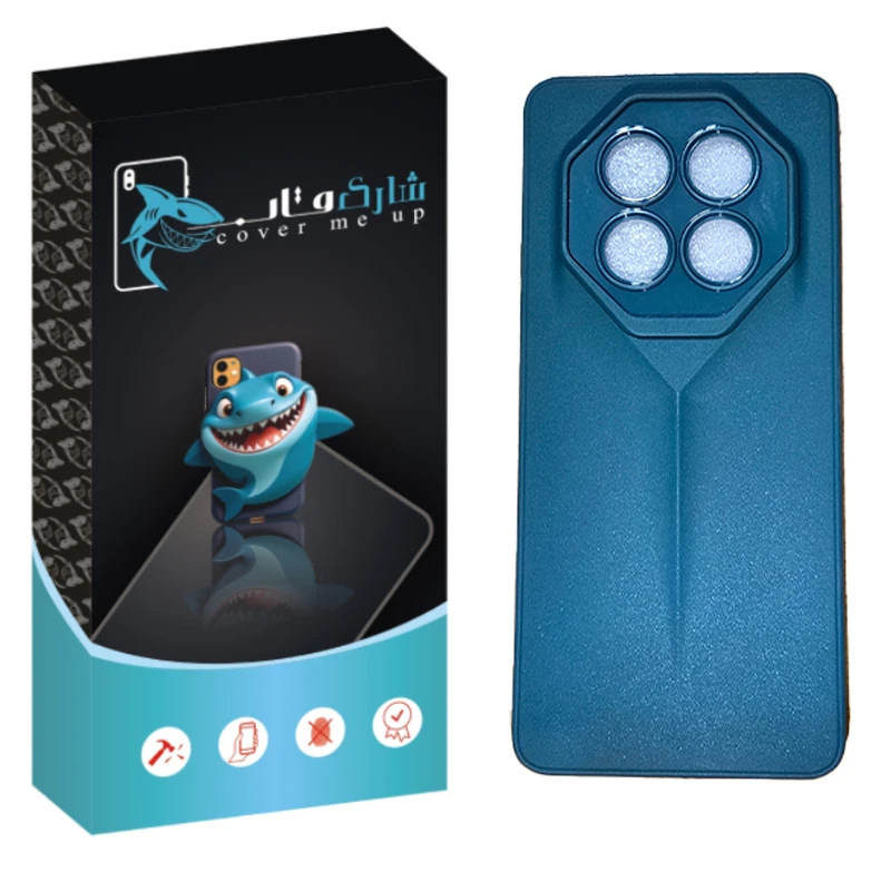 کاور شارک قاب مدل ارگونومی مناسب برای گوشی موبایل شیائومی Redmi Note 14 Pro Plus 