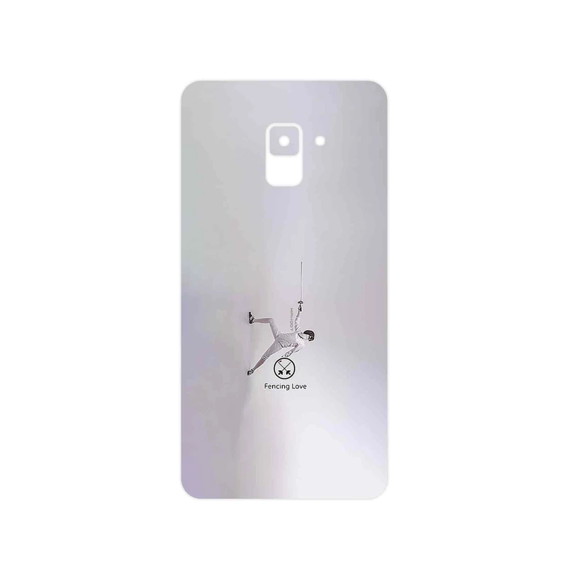 برچسب پوششی ماهوت مدل Fencing مناسب برای گوشی موبایل سامسونگ Galaxy A8 Plus 2018