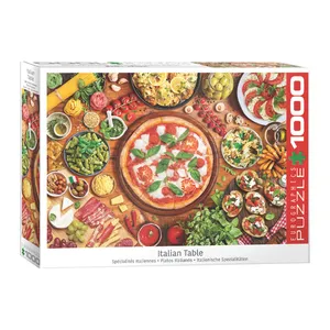 پازل 1000 تکه یوروگرافیکس پازلز طرح Italian Table كد 60005615