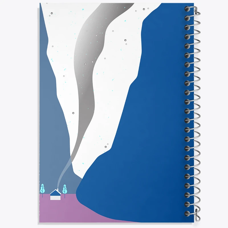 دفتر مشق 50 برگ خندالو طرح مینیمال کد N1085