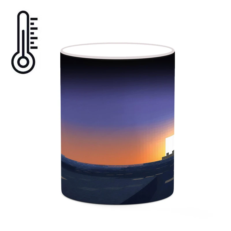 ماگ حرارتی کاکتی طرح ماینکرافت minecraft مدل mgh41213