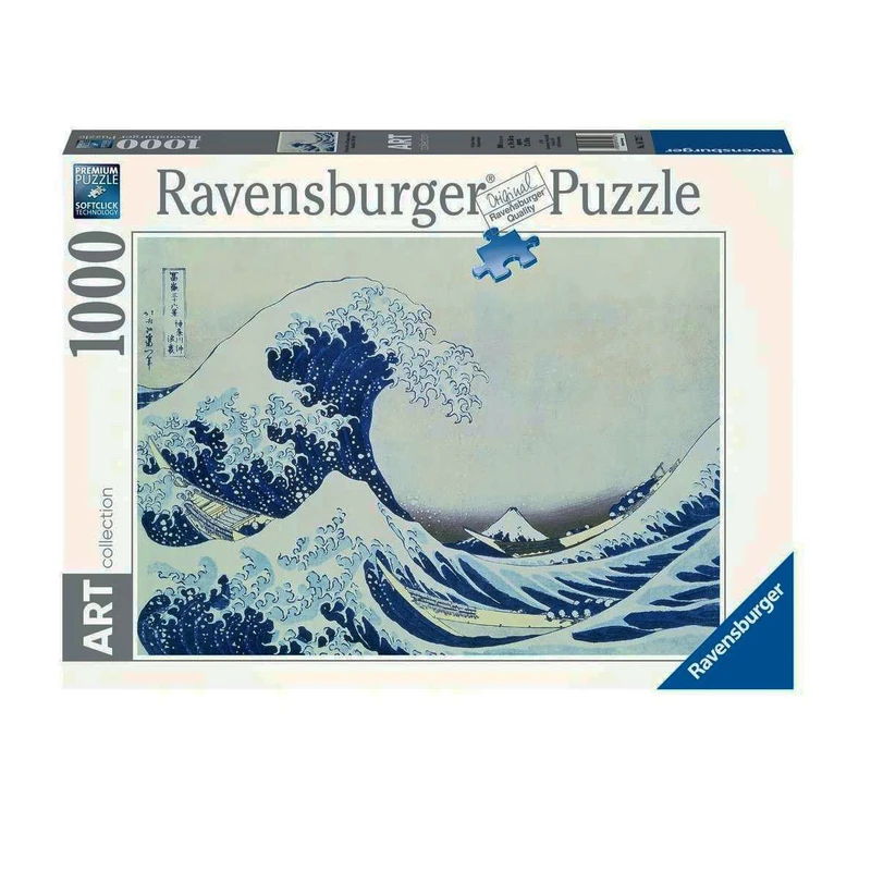 پازل 1000 تکه راونزبرگر مدل Wave off Kanagawa کد 12000107