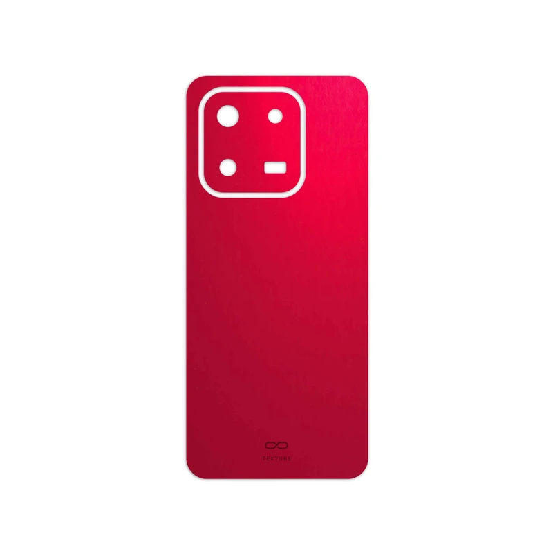 برچسب پوششی ماهوت مدل Matte-Warm-Red مناسب برای گوشی موبایل آنر X7d 4G