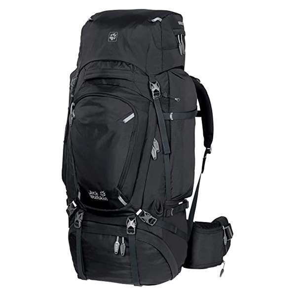 کوله پشتی سفری جک ولف اسکین مدل Denali 75 Men Phantom