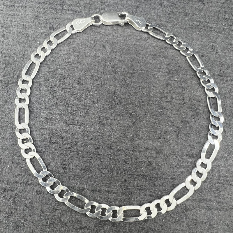 دستبند نقره مردانه گیرا مدل G0192