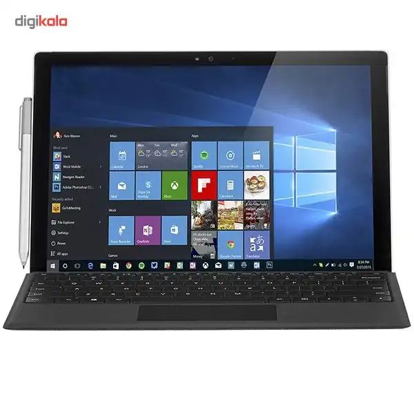 تبلت مایکروسافت مدل Surface Pro 4 - B به همراه کیبورد Type Cover و کاور Executive Sleeve