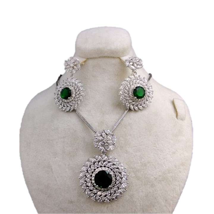 نیم ست نقره زنانه مدل 110