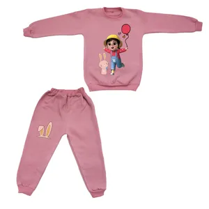 ست سویشرت و شلوار دخترانه مدل بادکنک