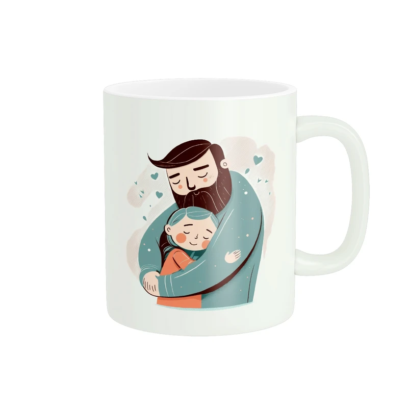 ماگ پادآفرین مدل روز پدر روز مرد همسر کد PM1478