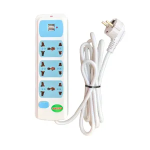 چند راهی برق و شارژر USB ناینتی ناین مدل 2M