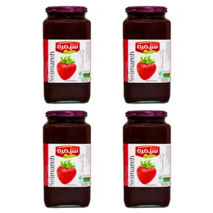 مربا توت فرنگی سیمره - 560 گرم بسته 4 عددی