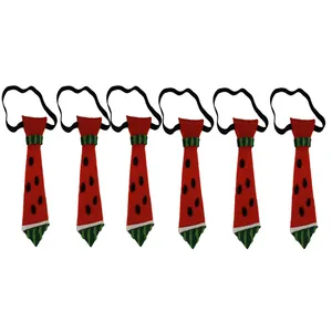 کراوات طرح هندوانه شب یلدا مجموعه 6 عددی