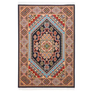 گلیم ماشینی یک و نیم متری دنیای فرش کد 622