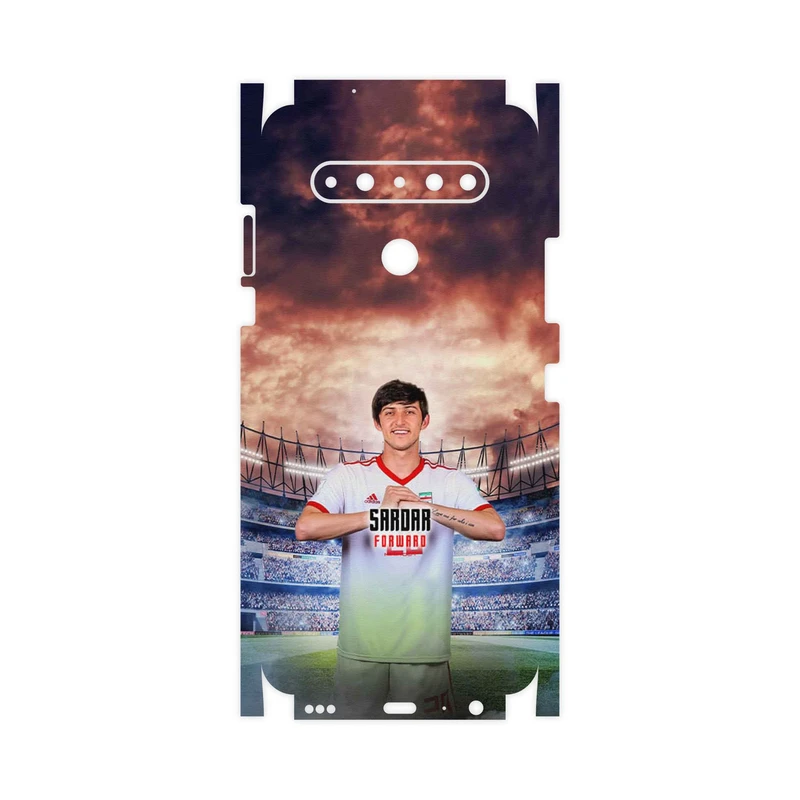 برچسب پوششی ماهوت مدل Sardar Azmoun-FullSkin مناسب برای گوشی موبایل ال جی K61
