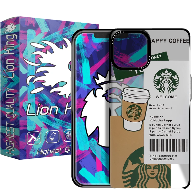  کاور لاین کینگ مدل  casecafeh مناسب برای گوشی موبایل اپل IPhone 14 