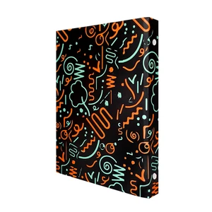 دفتر کلاسوری 100 برگ پدیده نقش مدل 26 حلقه کد 01