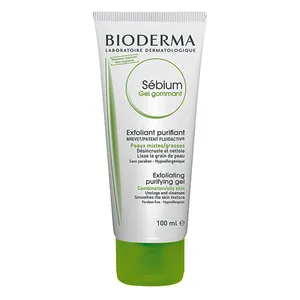 اسکراب لایه بردار بایودرما مدل Gel Gommant حجم 100 میلی لیتر