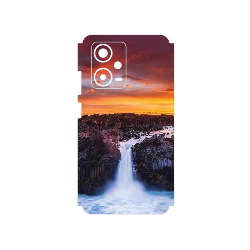 برچسب پوششی ماهوت مدل Waterfall مناسب برای گوشی موبایل شیائومی Redmi Note 12 Pro Plus