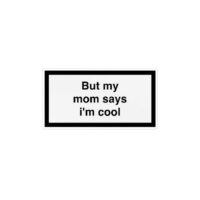 استیکر لپ تاپ ماسا دیزاین طرح COOL  مدل STKTE1