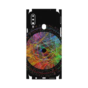 MAHOOT Mathematical Geometric Shape 2-FullSkin Cover Sticker for Samsung Galaxy A20s