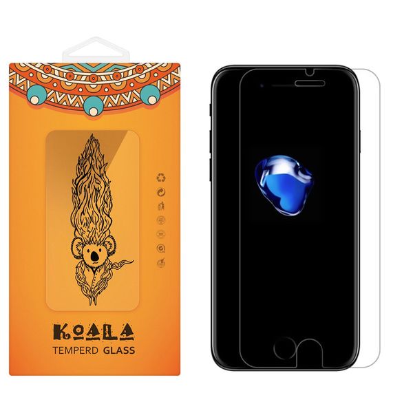 محافظ صفحه نمایش شیشه ای کوالا مدل Tempered مناسب برای گوشی موبایل اپل آیفون 7Plus/8Plus محافظ صفحه نمایش شیشه ای کوالا مدل Tempered مناسب برای گوشی موبایل اپل آیفون 7Plus/8Plus