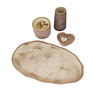 استند تزیینی سنگ کد 909 مجموعه 4 عددی