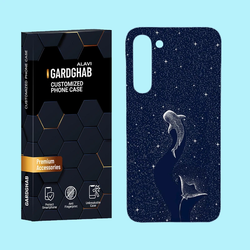 کاور گارد قاب علوی مدل هنری مناسب برای گوشی موبایل سامسونگ Galaxy S23 Plus