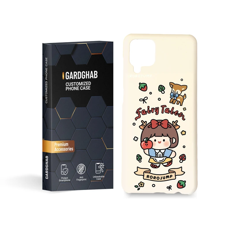 کاور گارد قاب مدل دخترانه مناسب برای گوشی موبایل سامسونگ Galaxy A12