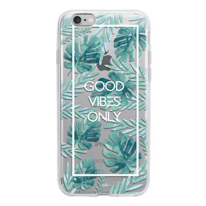 کاور ژله ای وینا مدل Good Vibes Only مناسب برای گوشی موبایل آیفون 6/6s