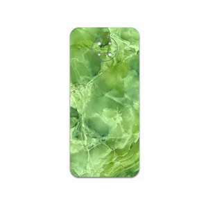 MAHOOT Green-Crystal-Marble Cover Sticker for Nokia G10