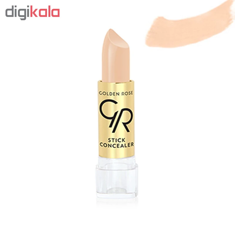 عکس شماره 2 : کانسیلر گلدن رز مدل stick concealer شماره 01