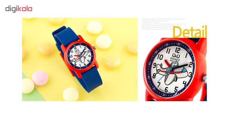 ساعت مچی عقربه ای بچگانه کیو اند کیو مدل VR41J010Y
