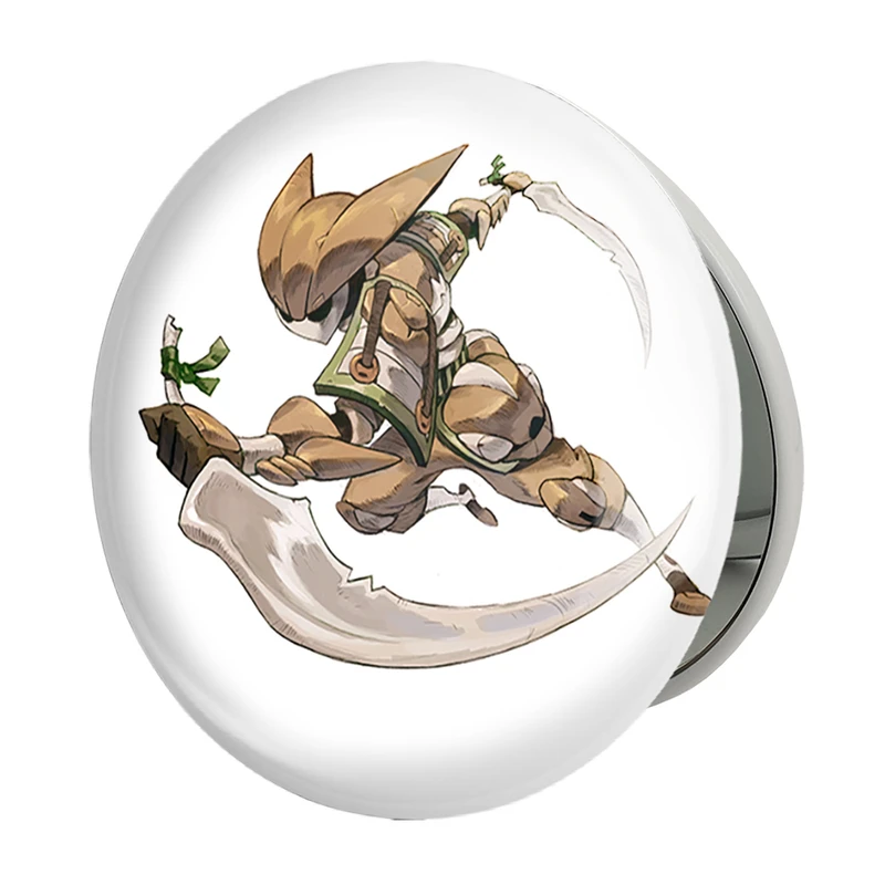 آینه جیبی خندالو طرح بازی شکارچی هیولا (Monster Hunter) مدل تاشو کد 33278