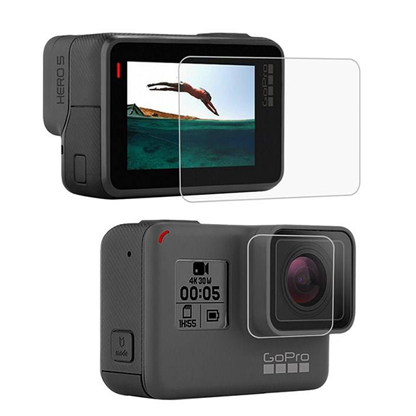 محافظ صفحه نمایش و لنز  مدل GP77 مناسب برای دوربین های ورزشی گوپرو Hero 5/6/7