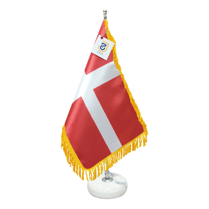 پرچم رومیزی جاویدان تندیس پرگاس مدل دانمارک کد 1