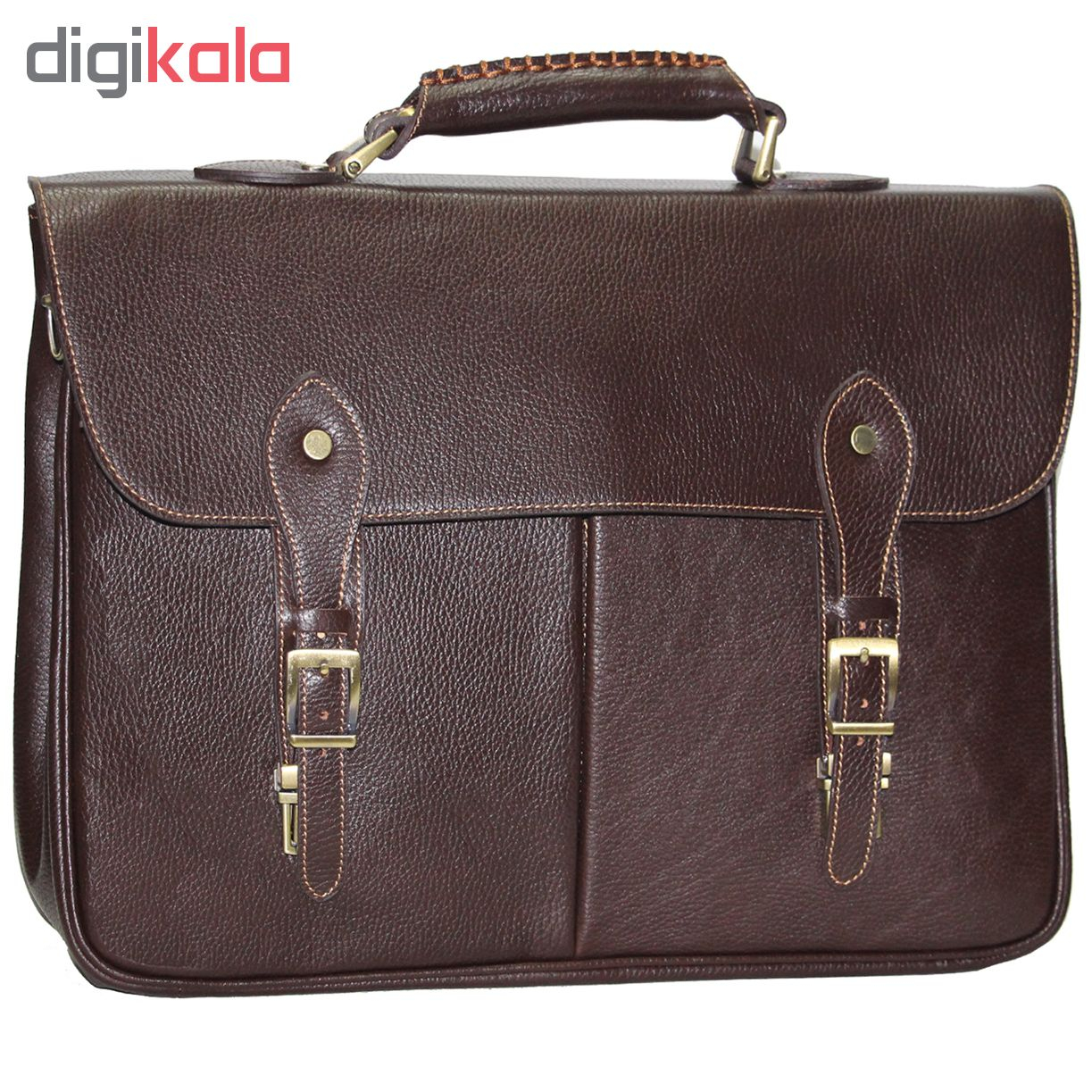 کیف اداری چرم طبیعی آدین چرم مدل DL3.1