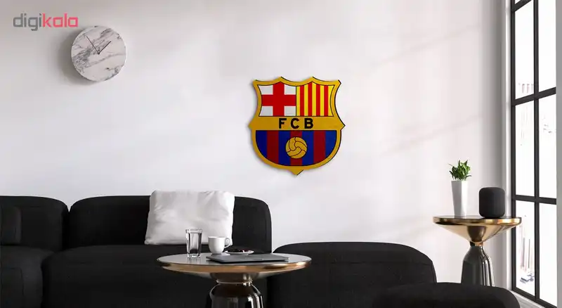 استیکر چوبی دیکوماس طرح بارسلونا کد Barcelona DMS-WS101