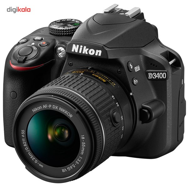 دوربین دیجیتال نیکون مدل D3400 به همراه لنز 18-55 میلی متر VR